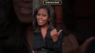 Michelle Obamas Funny Narration Of A White House Story  Shorts [upl. by Tiana44]