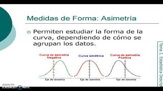 Asimetría y Curtosis teoría [upl. by Yrahk151]