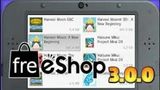 3DS Homebrew FreeShop gefixt  Review DeutschGerman [upl. by Arrakat]