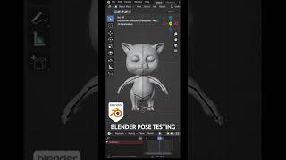 Blender Pose Testing [upl. by Rednirah]