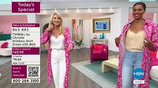 HSN  TWRHLL by Christie Brinkley Fashions Premiere 05302024  03 AM [upl. by Sherm540]