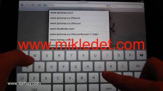 iPad Guide  Virtual Hebrew Keyboard for iPad no jailbreak [upl. by Arbba654]