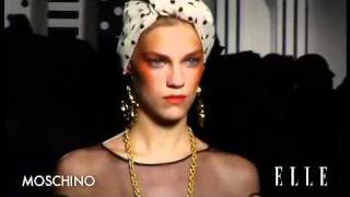 Moschino  Milán Fashion Week primavera verano 2011 [upl. by Haymes]