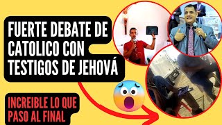 CATOLICO HIZO IR A TESTIGOS DE JEHOVA CUANDO LES HABLO CON BIBLIA SOLDADOAPOLOGETA [upl. by Aitsirt]