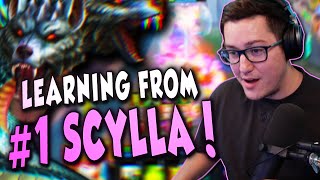 THE 1 RANKED SCYLLA SHOWS US WHY WITH THE HARDEST CARRY IVE EVER SEEN [upl. by Llewol]