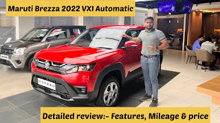 Maruti Brezza 2024 VXI Automatic Review  Kya isse lena chahiye  Features Mileage amp Price 1096L [upl. by Rosner]