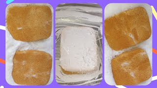 Paste Crumbling amp Sudsy ASMR Sponge Squeeze [upl. by Eitirahc]