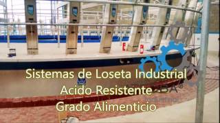 Loseta Industrial Antiacida Klinker Acido Resistente Nukem Ceramica Santa Julia Piso Industrial [upl. by Hendrick223]