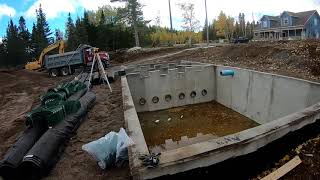 Advanced EnviroSeptic System  Blue Canoe RV Park  Springdale NL [upl. by Brinkema]