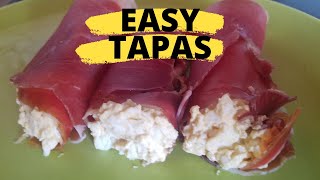 🇪🇸 SPAIN  EASY TAPAS  Jamón y Huevos [upl. by Atal]