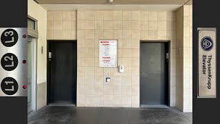 ThyssenKrupp Elevators at CSUN Sierra Center  Jerome Richfield Hall [upl. by Sue]