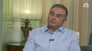 Full Interview Former RenaultNissan boss Carlos Ghosn  CNBC International [upl. by Nimzay]