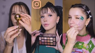 💦💋ASMR Nadina Ioana Skincare and Makeup  Skincare and Makeup Asmr Nadina Ioana [upl. by Libove]