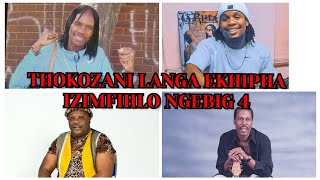 Thokozani Langa  Ecacisa NgeBig4 Bhekumuzi Luthuli  Amageza Amahle  Mgqumeni  Soul Brothers [upl. by Behlau]