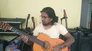 අංගනාවෝ  Anganawo  Classical guitar [upl. by Atsahs260]