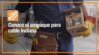 Conoce el empaque para cable Indiana  Ferretería  The Home Depot Mx [upl. by Barron772]