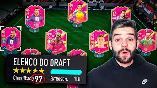 CONSEGUI O RECORDE MUNDIAL DE CARTAS de DME no FUT DRAFT FC 24 [upl. by Eneleahs]