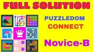 FULL SOLUTION puzzledom connect Novice B [upl. by Lurlene456]