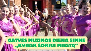 Simno gatvės muzikos diena „Kviesk šokiui miestąquot 2024 05 16 Alytaus rajonas [upl. by Nosniv]