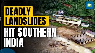 Drone Footage Shows Aftermath Of Deadly Landslide In Kerala India [upl. by Zelde]