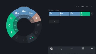 Create chord progressions in Atom 2 with TONALY [upl. by Atinuahs]