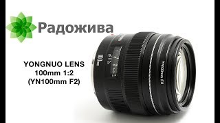 Обзор Yongnuo YN 100mm f2 [upl. by Trembly318]