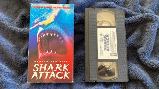 Opening To Shark Attack 1999 VHS [upl. by Ailes]