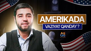 AMERIKADA VIZA VAZIYATLARI QANDAY [upl. by Ahseal]