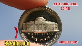 TOP 18 MONTICELLO JEFFERSON NICKEL THAT COULD MAKE YOU A MILLIONAIER [upl. by Atkins]