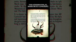 The Conservative el diario de H P Lovecraft [upl. by Nylloh]