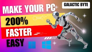 How to make your PC Faster  Windows 1011  Boost FPS [upl. by Eahsel]