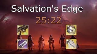 Salvations Edge Speedrun in 25 Minutes and 22 Seconds World record [upl. by Gibbons]