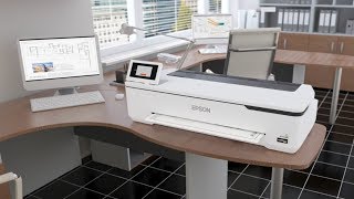 Epson SureColor SCT3100N SCT5100N SCT3100 SCT5100  принтеры для решения инженерных задач [upl. by Dnalyk]