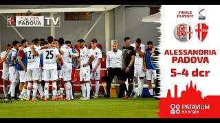 Highlights AlessandriaPadova 00 54 dcr  Finale Playoff Ritorno 20202021 [upl. by Mandie]