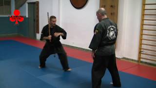 KAJUKENBO VIDEO SERIES Defensa contra palo 3 [upl. by Akira]