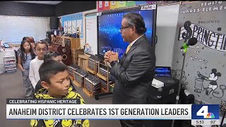 Anaheim school district celebrates first generation leaders [upl. by Nylime275]