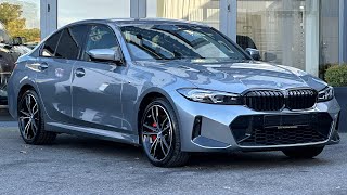 BMW 330e MSport Petrol Hybrid 2024 Grey [upl. by Eilrak]