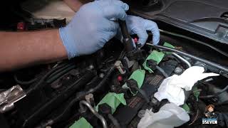 BMW 335d and X5d M57 Injector Replacement on E70 amp E90 [upl. by Bethanne967]