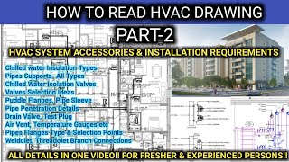 How to read HVAC drawingPart 2 l HVAC Drawing l HVAC tutorial l Middle East High Rise Building [upl. by Darwin]