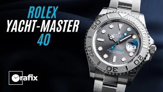 ROLEX YACHT MASTER 40  Perfetta Fusione tra Eleganza Nautica e Precisione Svizzera [upl. by Ertha]