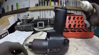 AIR IMPACT WRENCH THROTTLE BUSHING REPAIRS [upl. by Libove]