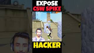 Csw Spike Hacker Exposed 😱 1 vs 4 Only Red 🍒 shorts [upl. by Parnell]