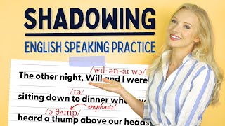 English Speaking Practice  Speak with me Shadowing Method [upl. by Enylrac512]