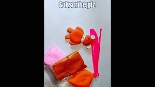 Satisfying clay panda craft idea diy ideas shorts viral claycraft colormixing art [upl. by Atnaloj]