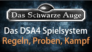 Das Schwarze Auge DSA 41 Tutorial Regeln Talentproben Kampfregeln einfach erklärt [upl. by Salahcin600]