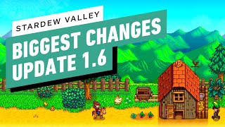 Stardew Valley Biggest Changes in Update 16 [upl. by Meilen]