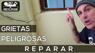 Grietas PELIGROSAS  reparar [upl. by Aicxela]