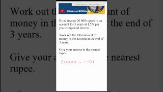 100 Days of IGCSE Maths Day 18 maths igcse edexcel igcsemaths shorts [upl. by Fillender]