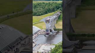 The Falkirk Wheel in Scotland is the world’s first and only rotating boat lift falkirkwheel [upl. by Kama]