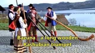 Bazuna  Kashubian alphorn  Northern Poland [upl. by Possing]